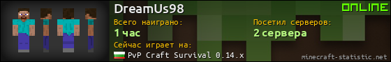 Юзербар 560x90 для DreamUs98