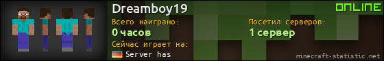 Юзербар 560x90 для Dreamboy19