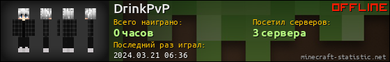 Юзербар 560x90 для DrinkPvP