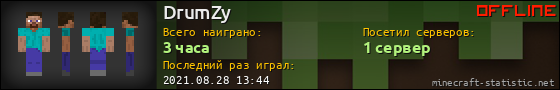 Юзербар 560x90 для DrumZy