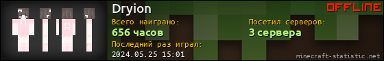 Юзербар 560x90 для Dryion