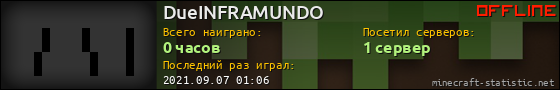 Юзербар 560x90 для DueINFRAMUNDO
