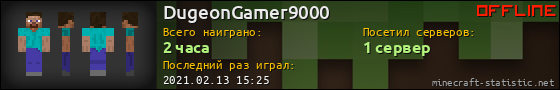 Юзербар 560x90 для DugeonGamer9000