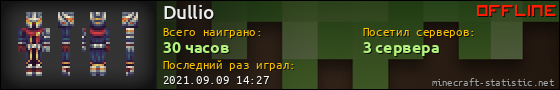 Юзербар 560x90 для Dullio