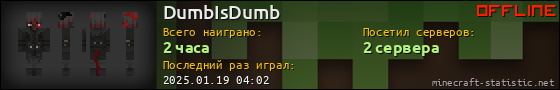 Юзербар 560x90 для DumbIsDumb