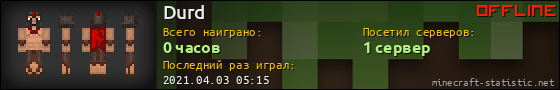 Юзербар 560x90 для Durd