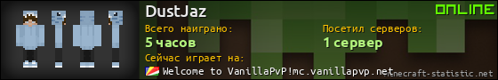 Юзербар 560x90 для DustJaz