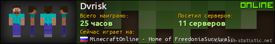 Юзербар 560x90 для Dvrisk
