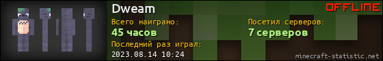 Юзербар 560x90 для Dweam