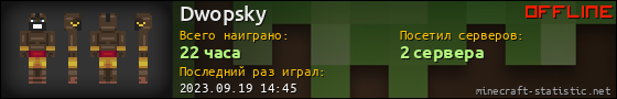 Юзербар 560x90 для Dwopsky