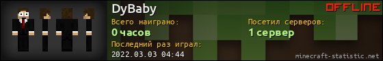 Юзербар 560x90 для DyBaby