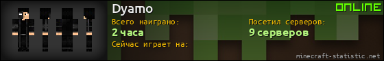 Юзербар 560x90 для Dyamo
