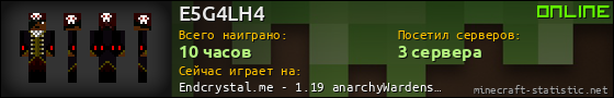 Юзербар 560x90 для E5G4LH4