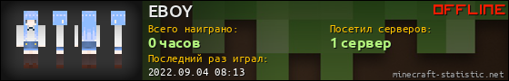 Юзербар 560x90 для EBOY