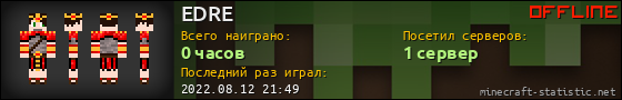 Юзербар 560x90 для EDRE