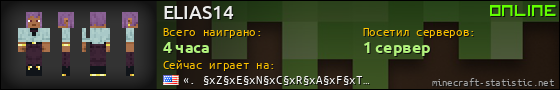 Юзербар 560x90 для ELIAS14