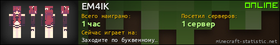 Юзербар 560x90 для EM4IK