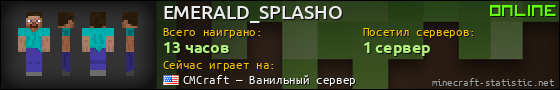 Юзербар 560x90 для EMERALD_SPLASHO