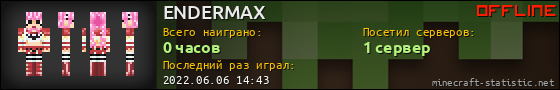 Юзербар 560x90 для ENDERMAX