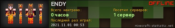 Юзербар 560x90 для ENDY