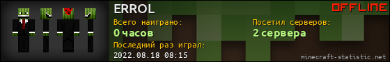 Юзербар 560x90 для ERROL