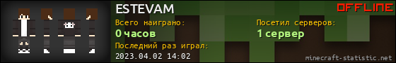 Юзербар 560x90 для ESTEVAM