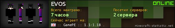 Юзербар 560x90 для EVOS