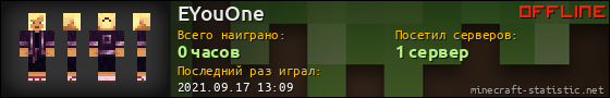 Юзербар 560x90 для EYouOne