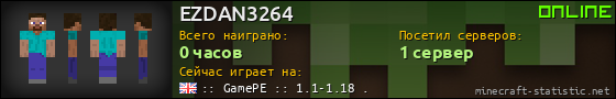 Юзербар 560x90 для EZDAN3264