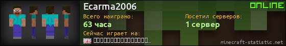 Юзербар 560x90 для Ecarma2006
