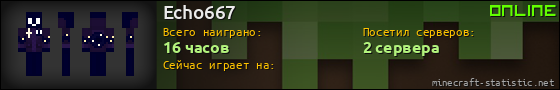 Юзербар 560x90 для Echo667