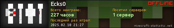 Юзербар 560x90 для Ecks0