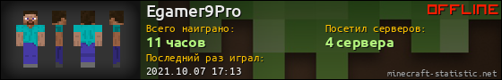 Юзербар 560x90 для Egamer9Pro