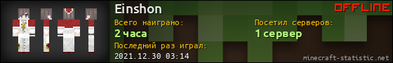 Юзербар 560x90 для Einshon