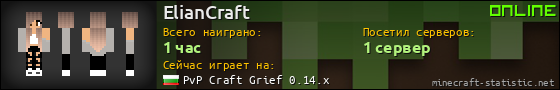 Юзербар 560x90 для ElianCraft