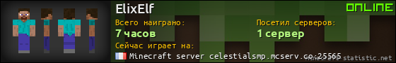 Юзербар 560x90 для ElixElf