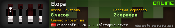 Юзербар 560x90 для Elopa