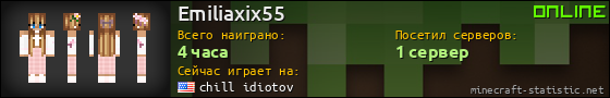 Юзербар 560x90 для Emiliaxix55