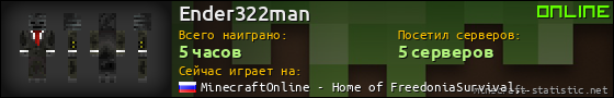 Юзербар 560x90 для Ender322man