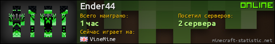 Юзербар 560x90 для Ender44