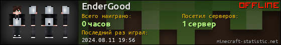 Юзербар 560x90 для EnderGood