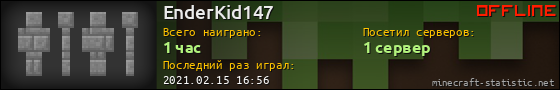 Юзербар 560x90 для EnderKid147