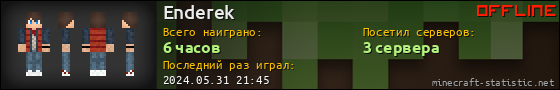 Юзербар 560x90 для Enderek