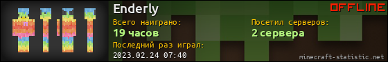 Юзербар 560x90 для Enderly
