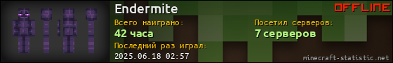 Юзербар 560x90 для Endermite