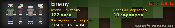 Юзербар 560x90 для Enemy