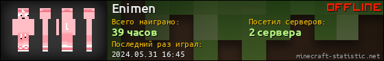 Юзербар 560x90 для Enimen