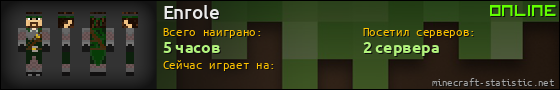 Юзербар 560x90 для Enrole