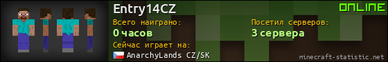 Юзербар 560x90 для Entry14CZ