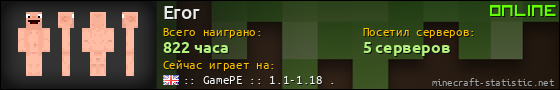 Юзербар 560x90 для Eror